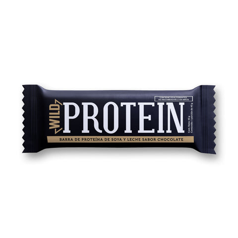 Barra de Proteina Chocolate 5 unidades Wild Protein